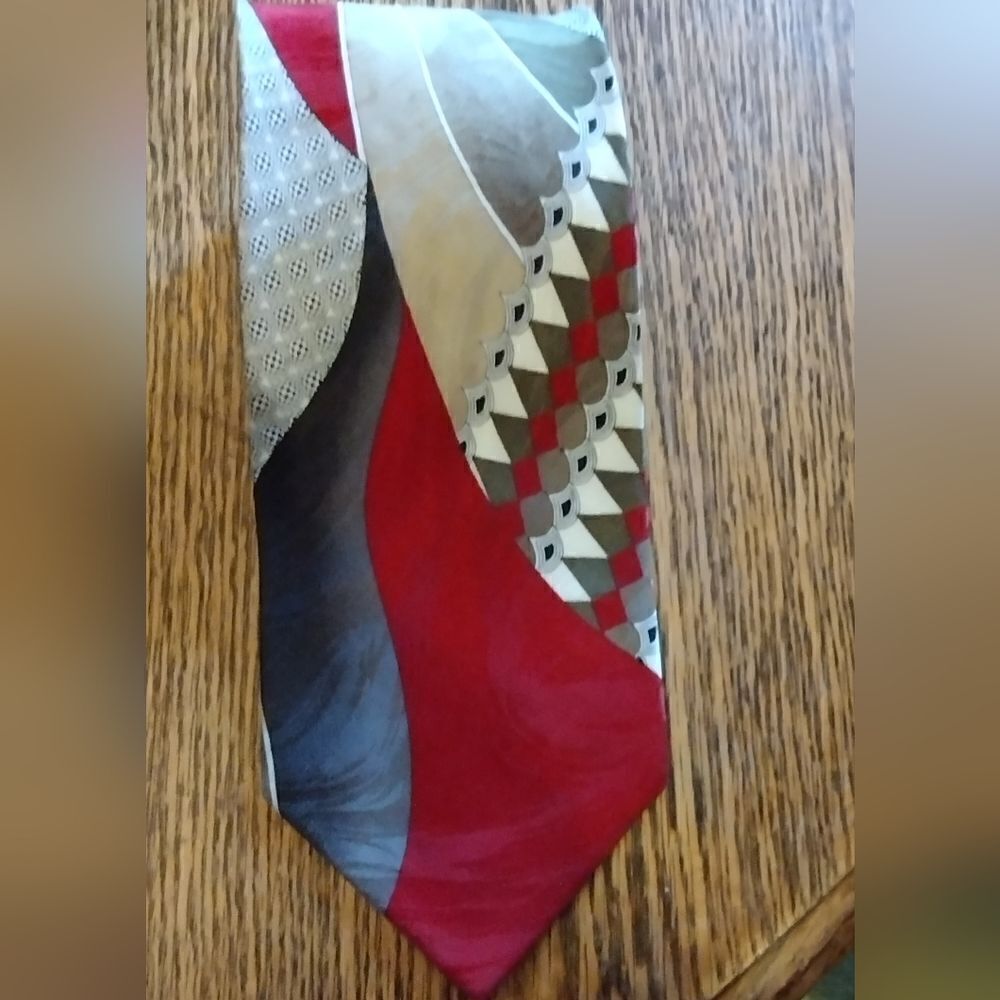 JMI silk tie